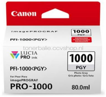 Canon PFI-1000 foto grijs