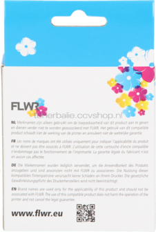 FLWR Brother LC-229BK zwart