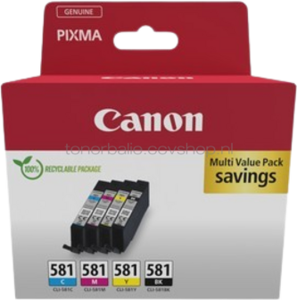 Canon CLI-581 4-pack zwart en kleur