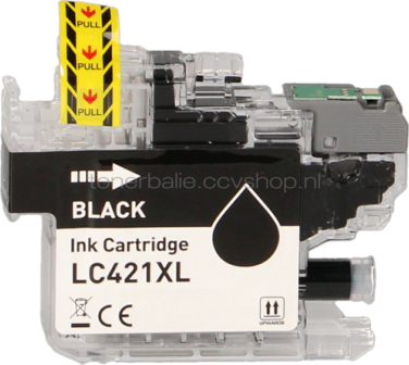 FLWR Brother LC-421XL zwart