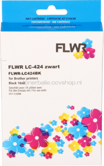 FLWR Brother LC-424 zwart