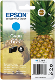 Epson 604 cyaan