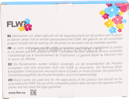 FLWR Canon CLI-521 Multipack zwart en kleur