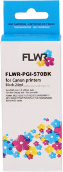 FLWR Canon PGI-570XL zwart