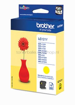 Brother LC-121Y geel