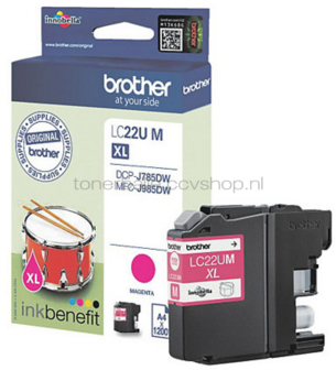 Brother LC-22U XL magenta