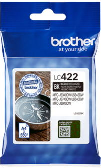 Brother LC-422 zwart