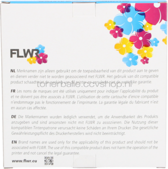 FLWR Epson T1285 Multipack zwart en kleur
