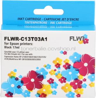 FLWR Epson 603XL zwart