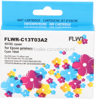FLWR Epson 603XL cyaan