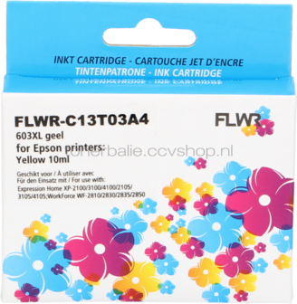 FLWR Epson 603XL geel