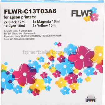 FLWR Epson 603XL Multipack zwart en kleur