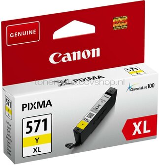 Canon CLI-571XL geel