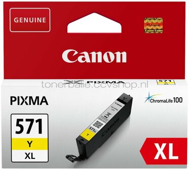 Canon CLI-571XL geel