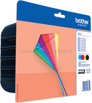 Brother LC-223 Multipack zwart en kleur