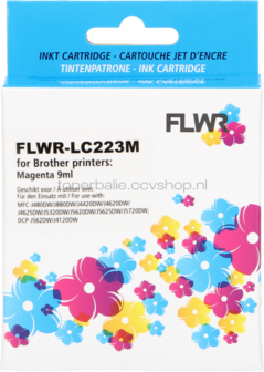 FLWR Brother LC-223M magenta