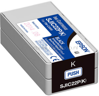 Epson SJIC22PBK zwart