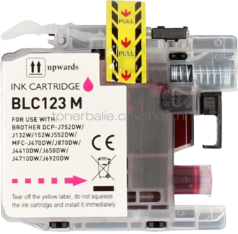 FLWR Brother LC-123 magenta