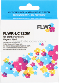 FLWR Brother LC-123 magenta