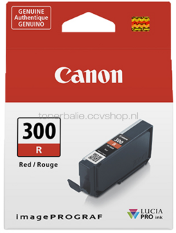 Canon PFI-300R rood