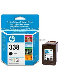 HP 338 zwart