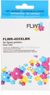 FLWR Epson 405XL zwart