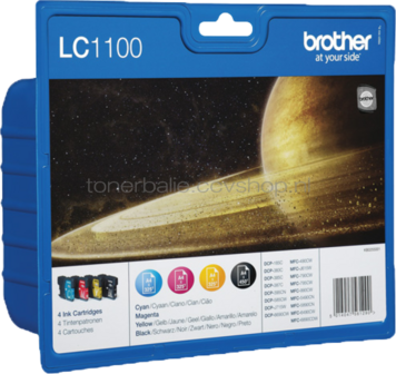 Brother LC-1100 Multipack zwart en kleur