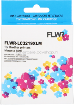 FLWR Brother LC-3219XLM magenta