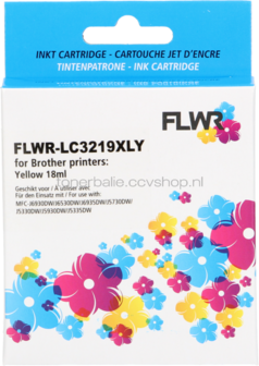 FLWR Brother LC-3219XLY geel