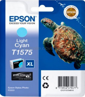 Epson T1575 licht cyaan