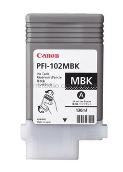 Canon PFI-102 mat zwart