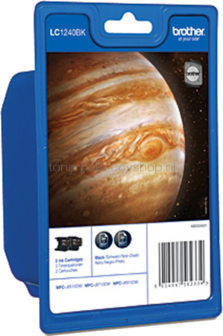 Brother LC-1240 Twinpack zwart