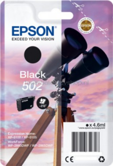 Epson 502 zwart