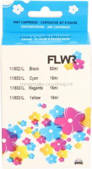 FLWR HP 932XL/933XL Multipack zwart en kleur