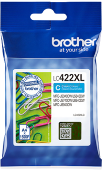 Brother LC-422XL cyaan