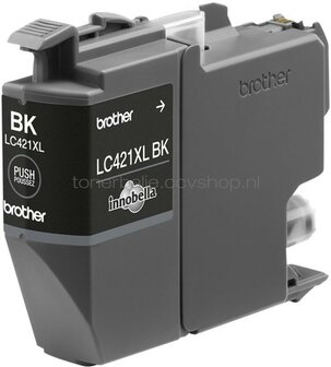 Brother LC-421XLBK zwart