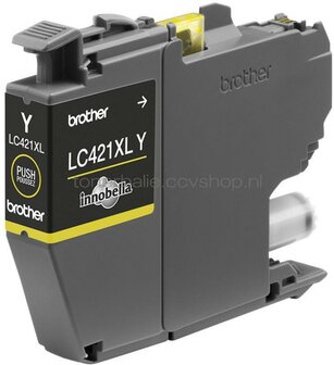 Brother LC-421XLY geel