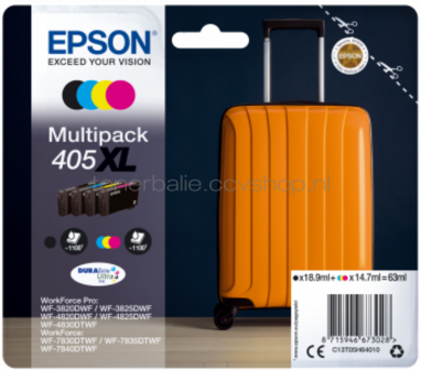 Epson 405XL Multipack zwart en kleur