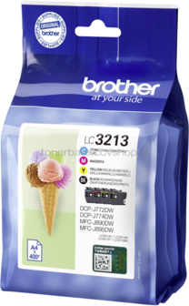 Brother LC-3213 Multipack zwart en kleur