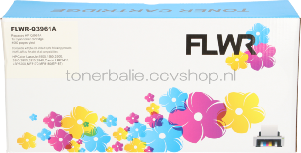 FLWR HP 122A cyaan