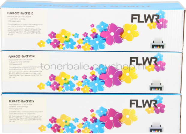 Huismerk HP 126A Multipack kleur