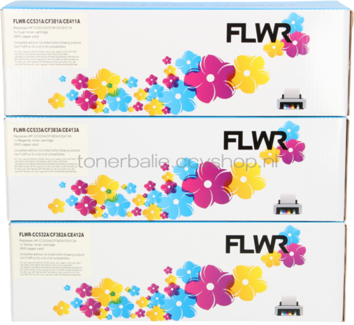 FLWR HP 304A 3-pack kleur