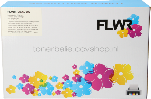 FLWR HP 501A zwart