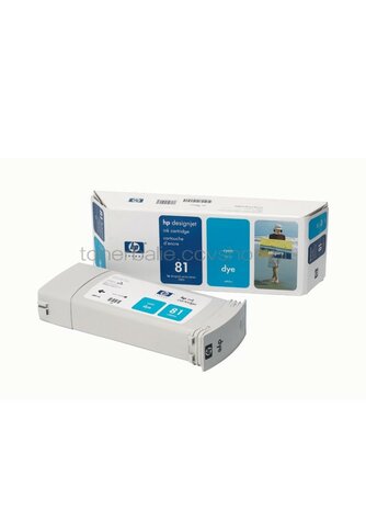 HP 81 cyaan