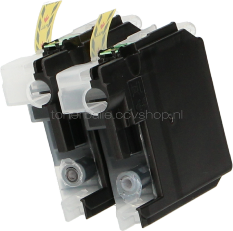 FLWR Brother LC-227BK 2-pack zwart