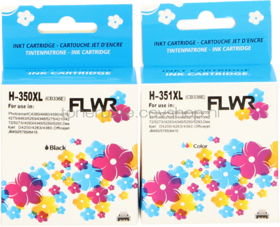 FLWR HP 350XL/351XL 2-pack - Optie 72