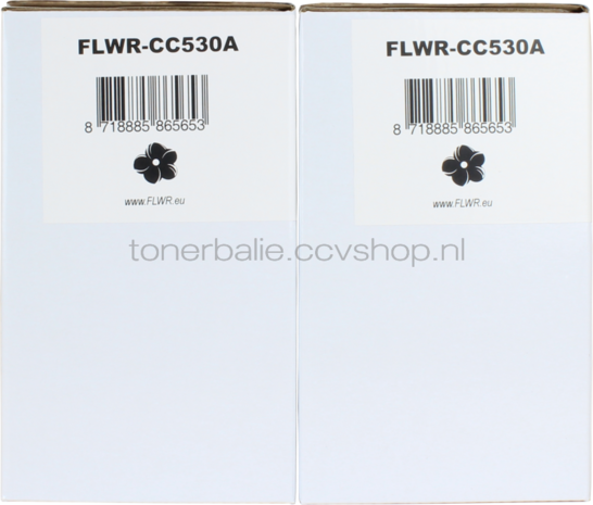 FLWR HP 304AD 2 pack zwart