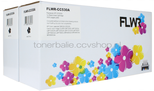 FLWR HP 304AD 2 pack zwart
