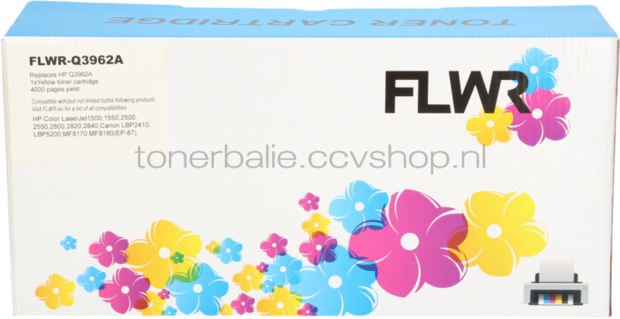 FLWR HP 122A geel