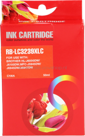 Huismerk Brother LC-3239C cyaan
